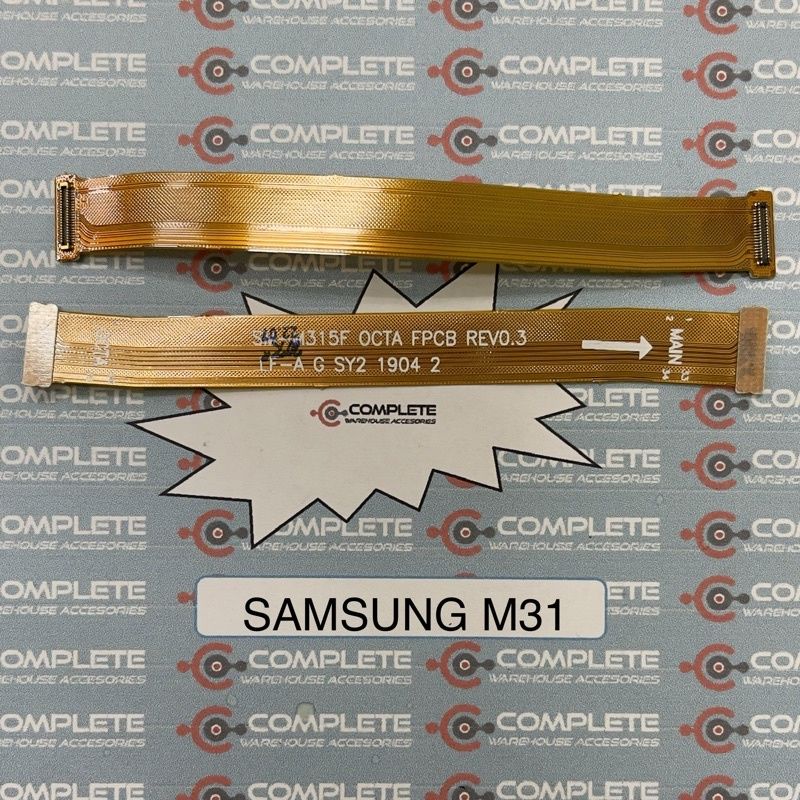 FLEXIBLE BOARD SAMSUNG M31 / FLEXIBLE TENGAH SAMSUNG M31/ FLEXIBLE LCD SAMSUNG