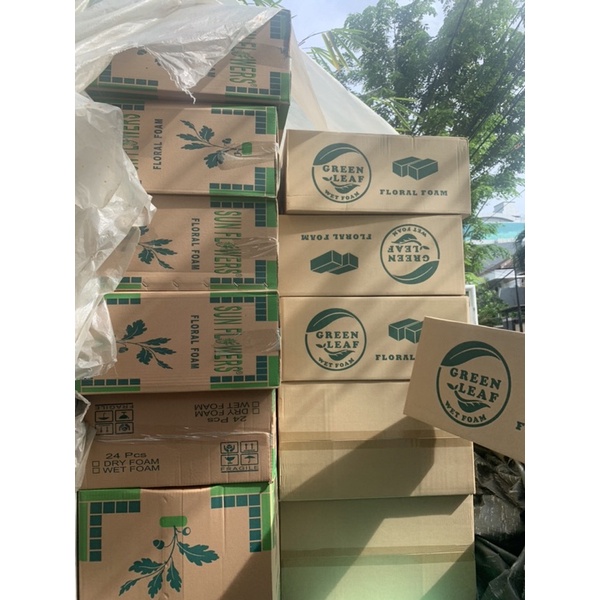 [1 DUS] GROSIR BUSA BUNGA / FLORAL FOAM ECER SATUAN / OASIS GABUS BUNGA