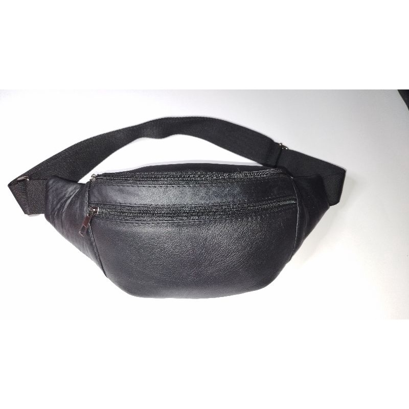 Tas Slempang Kulit Asli Tas Selempang Pria Waistbag Tas Pinggang Pria New