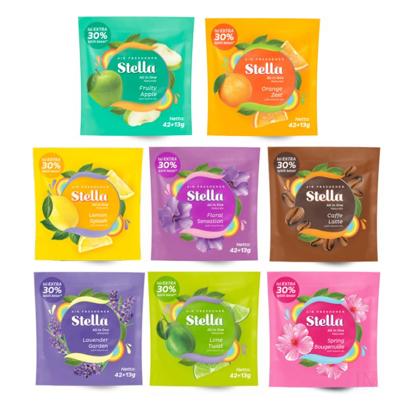 Jual STELLA All In One Naturals Pengharum Ruangan Gantung with Natural