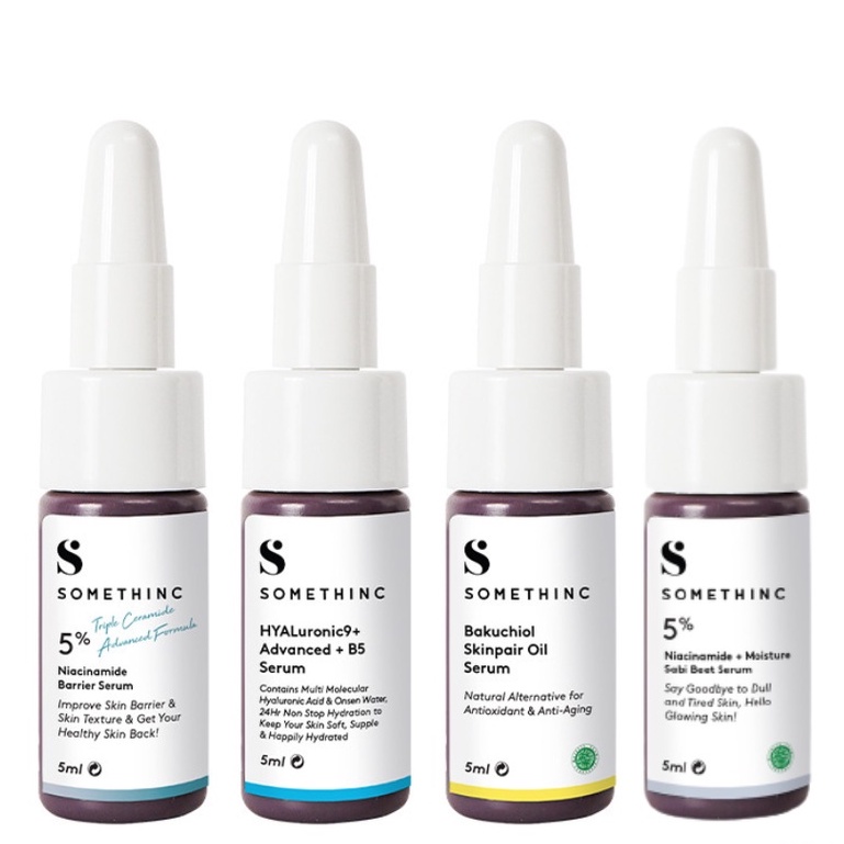 Somethinc Bakuchiol Skinpair Oil Serum 5ml Somethinc Diamond Phyto Stem Cell 5ml Somethinc 5% Niacin