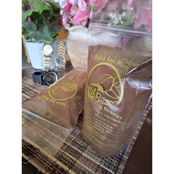 

Kopi Bubuk murni, kopi murni Garansi 1000%, Cap Up tren. Tanpa Campuran, Terlaris, Halus, kopi robusta, gred 1, kopi premium