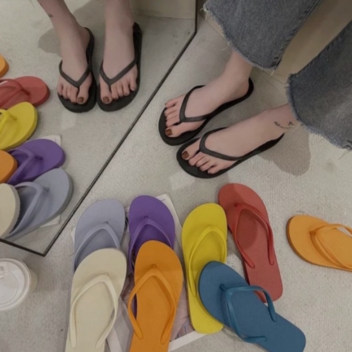 Sandal Jepit Polos Sandal Wanita Dewasa Sandal Rumah Sandal Hotel Sandal Sehari Hari