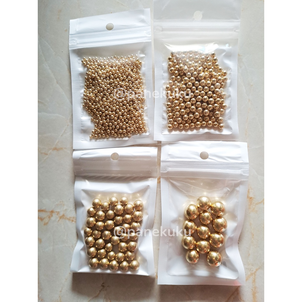 

Sprinkel mutiara gold/ Sprinkle hiasan ulang tahun warna warni/ Springkel emas/ Trimit/ Spikel