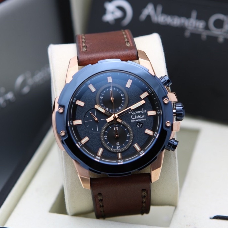 JAM TANGAN PRIA ALEXANDRE CHRISTIE 6583 ORIGINAL GARANSI RESMI 1 TAHUN