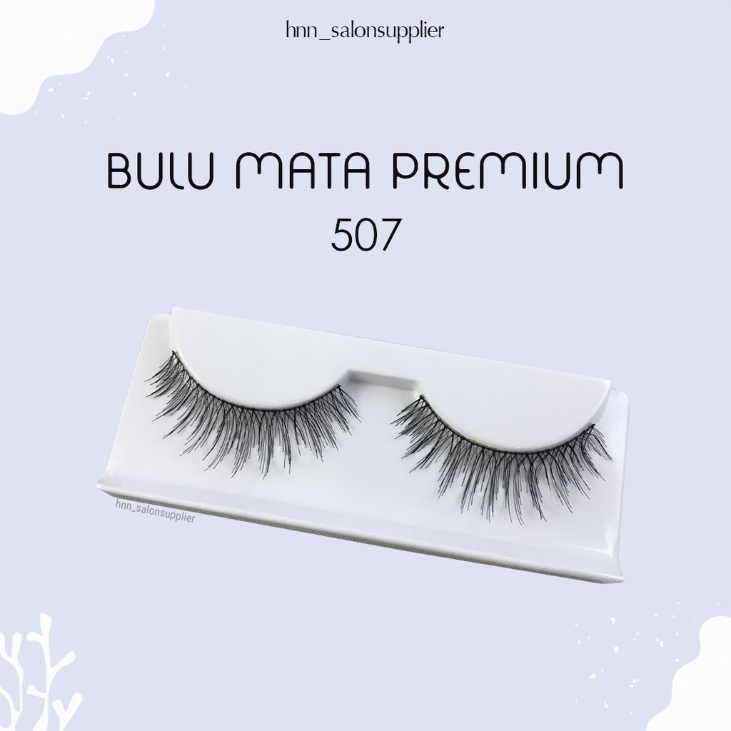 507 Bulu Mata Palsu Handmade Fake Eyelash Eye Lashes Lash Artifivial Belle Eyelashes Premium