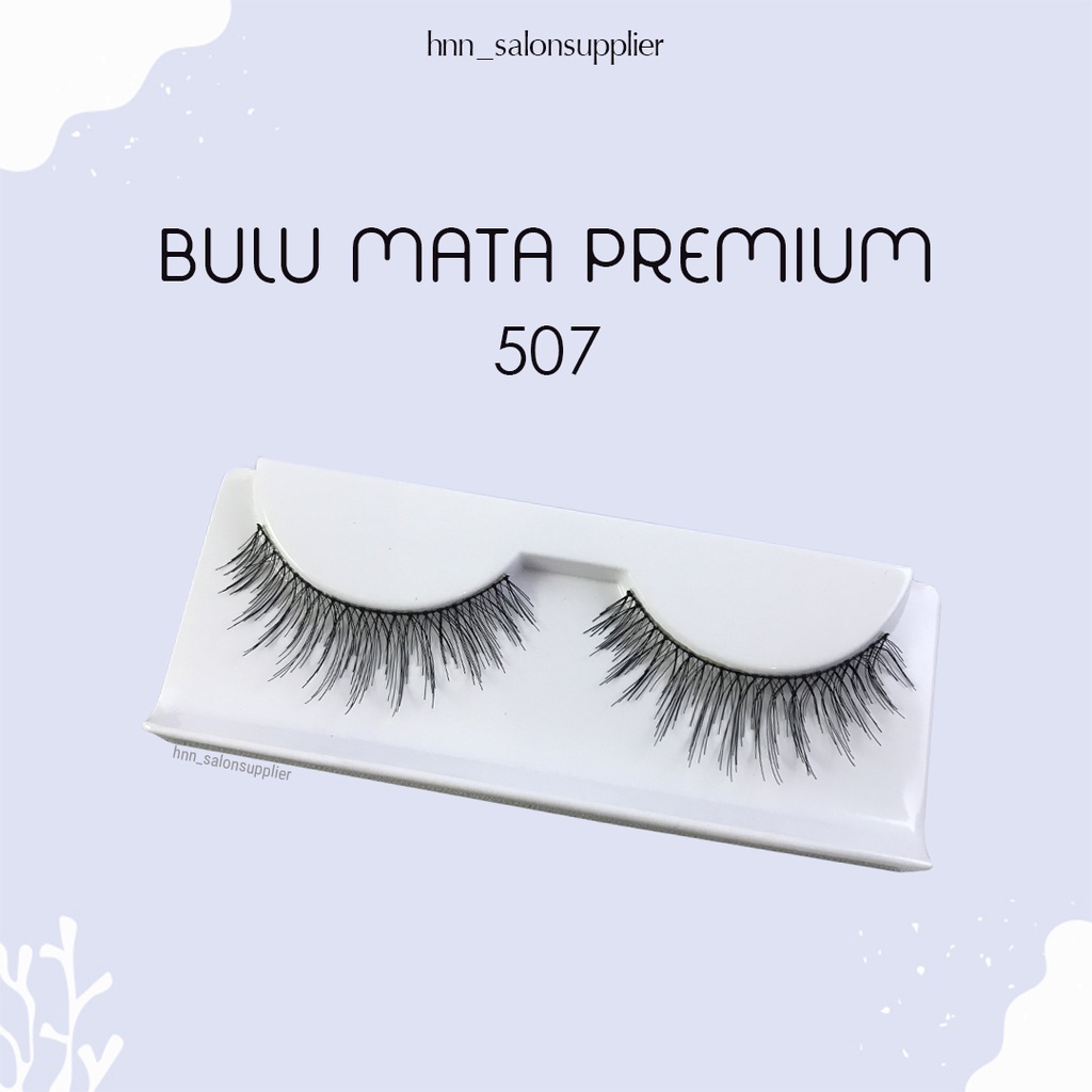 507 Bulu Mata Palsu Handmade Fake Eyelash Eye Lashes Lash Artifivial Belle Eyelashes Premium