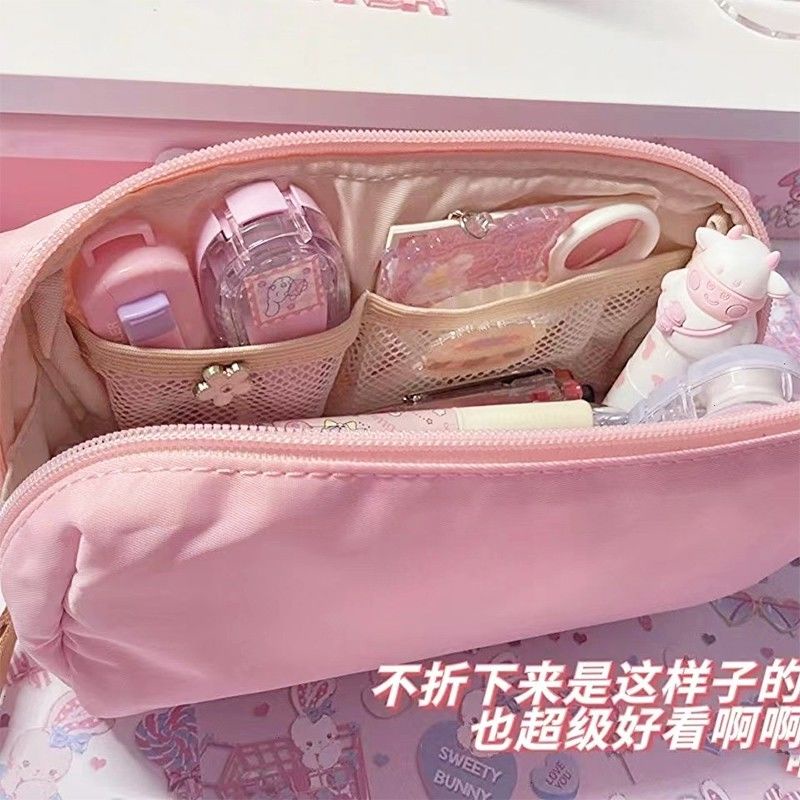 ☃Kotak pensil sera gadis Jepang berkualitas tinggi ceruk berkapasitas besar asli multi-fungsi 2021 kotak alat tulis populer baru