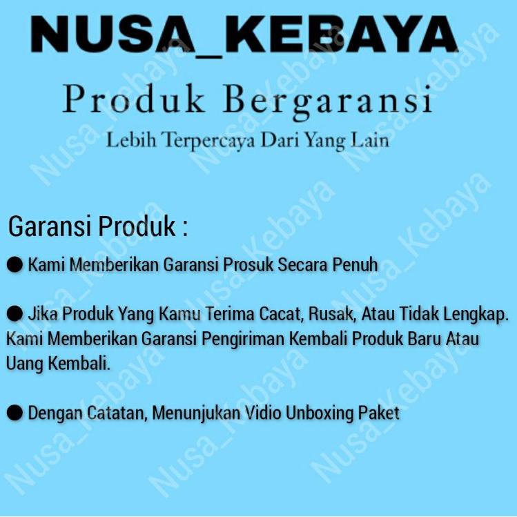 Nusa_Kebaya Setelan Kebaya Aurora Tile / Stelan Kebaya Brukat Pinguin / Kebaya Kondangan / Kebaya Pe