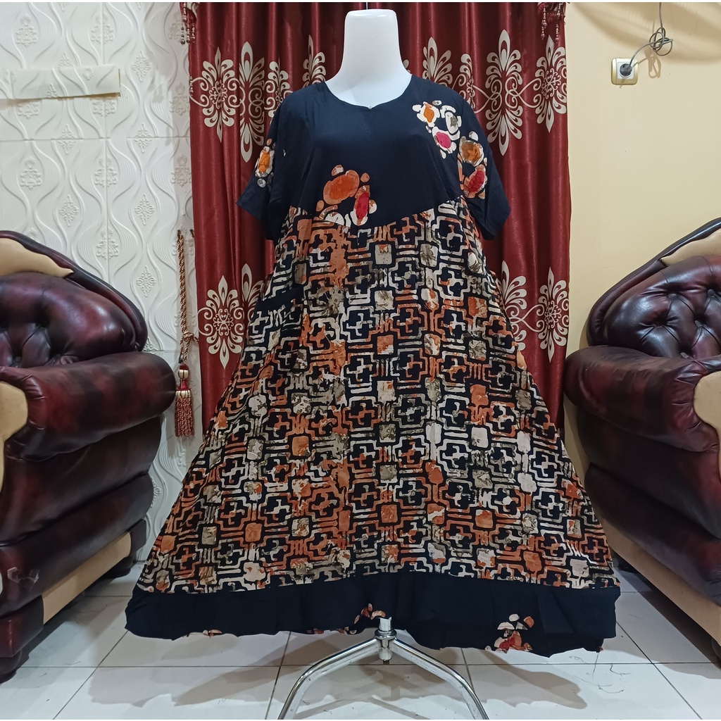 Daster Runa Tania Batik Motif 024 / Daster Runa Batik / Daster Murah / Daster Pekalongan