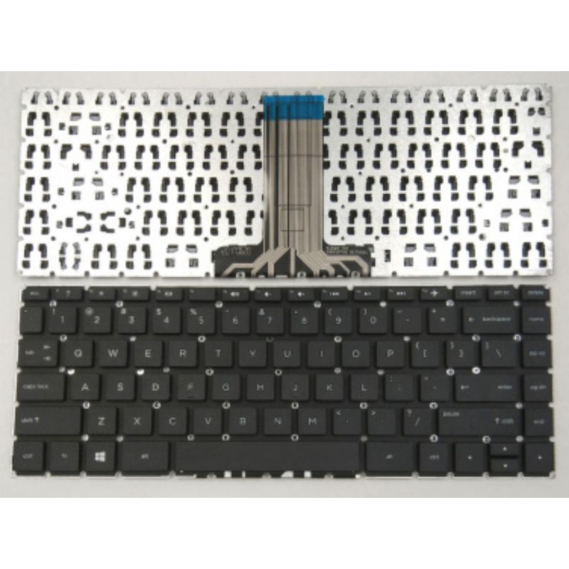 Keyboard HP Pavilion X360 13-A000 13-A100 13-A200 14BS 14BW 14-bs001tu 14--bs002tu 14-bs006tu 14-bs006tx 14-bs011tu black