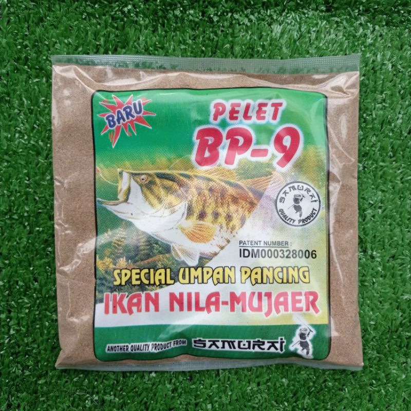 Pelet Samurai BP-9 Special Umpan Pancing Ikan Nila Mujaer