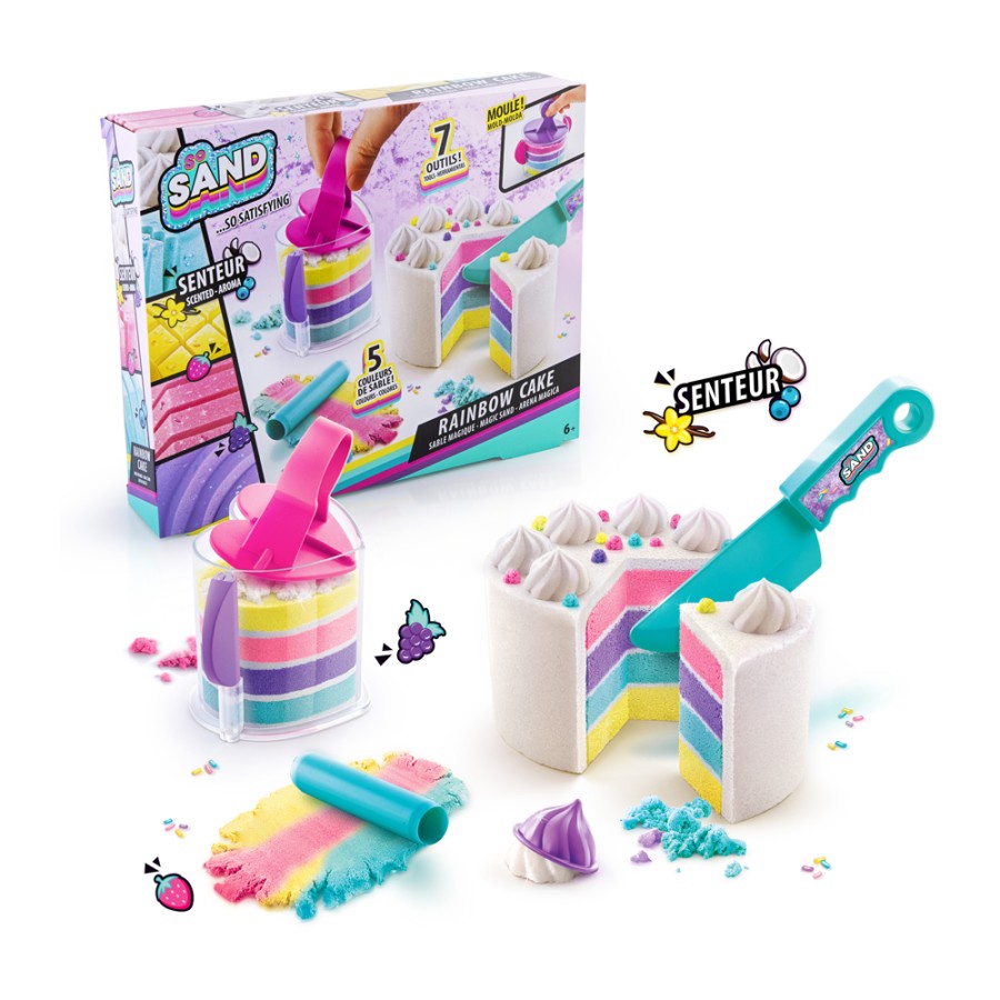 Canal Toys - So Sand Rainbow Cake | Mainan Pasir Anak