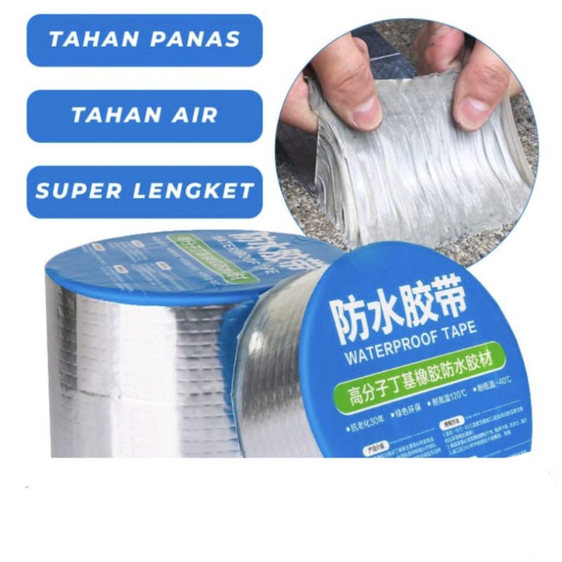 LAKBAN ANTI BOCOR LEBAR 5CM DAN 10CM PANJANG 5 METER /LEM ANTI BOCOR