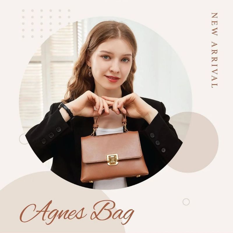 [New Arrival] Agnes Bag Tas Selempang Jims Honey