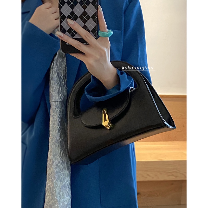 Suhao desain niche tas tangan wanita 2022 fashion trendi baru high-end tas persegi kecil tas bahu gaya barat tas messenger