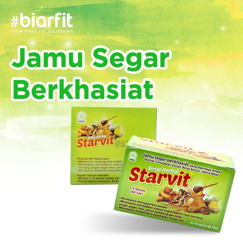 

STARVIT Jamu Segar Berkhasiat per PCS