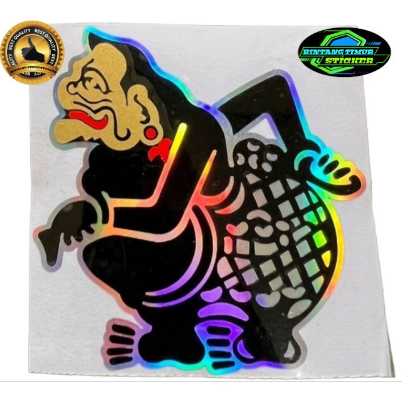 STICKER STIKER WAYANG SEMAR CUTTING
