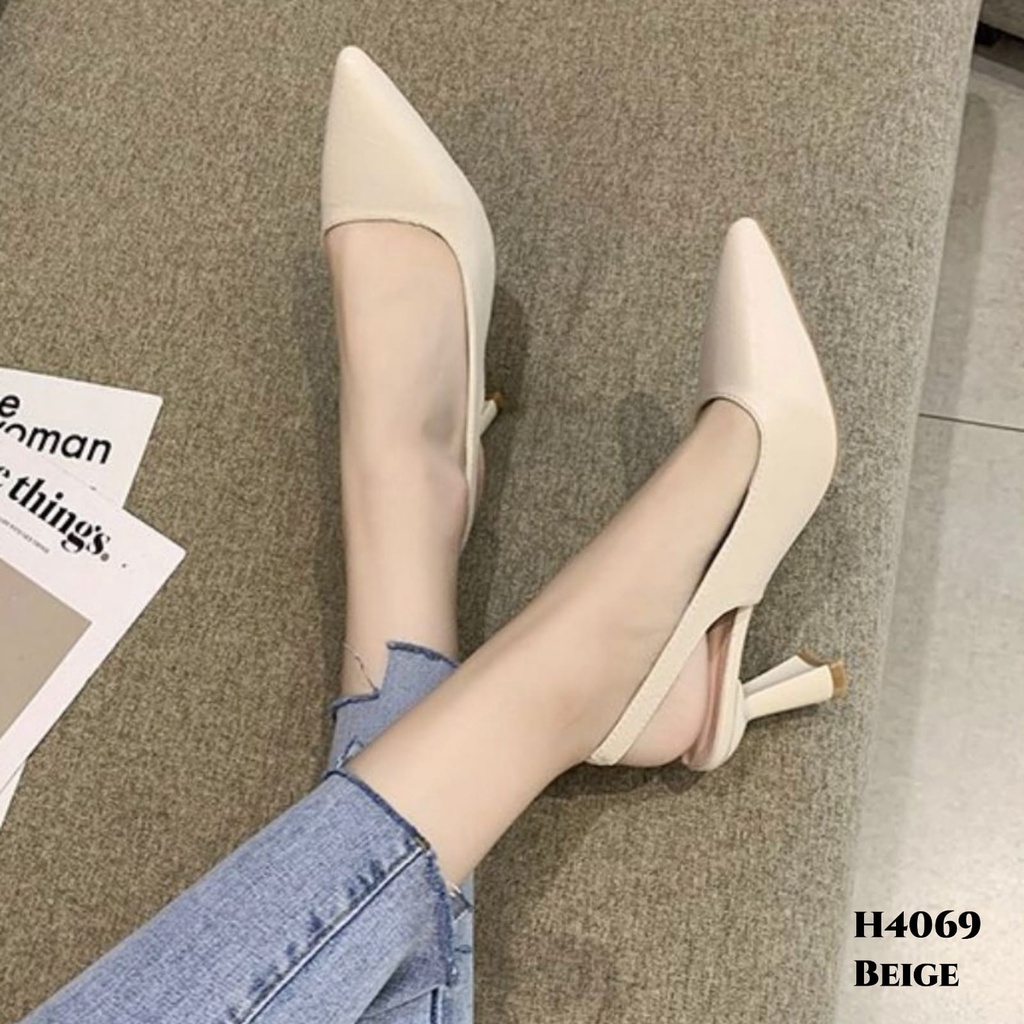 PRF High Heels Sandals Elegant Casual Shoes For Women Stylish Korea H4069