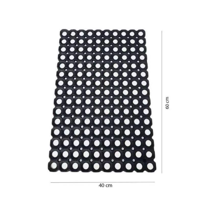 Kesed Alas Karet Anti Slip Bolong Kamar Mandi Keset Karet Bolong