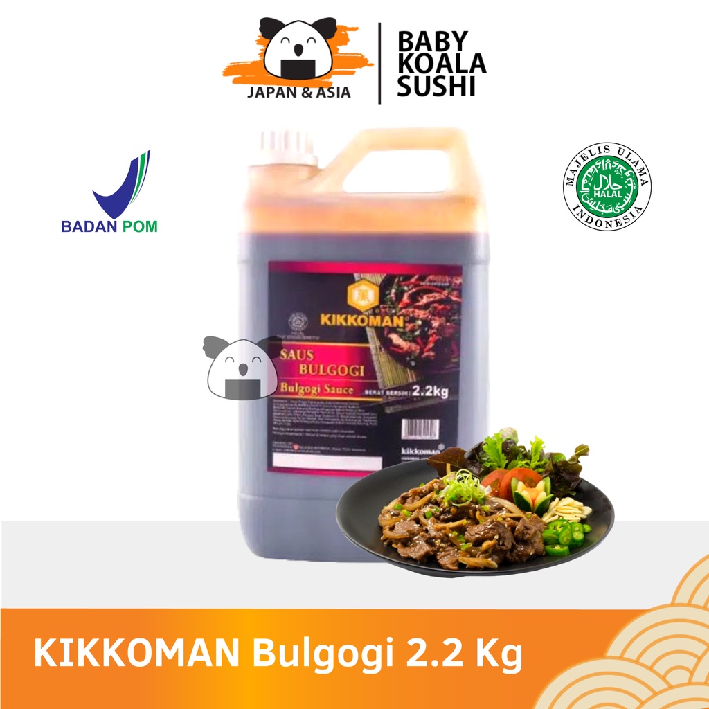 KIKKOMAN Bulgogi Sauce 2,2 Kg Halal