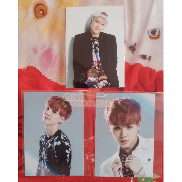 BTS YOONGI/SUGA Shibuya Marui + I need U limited photoset