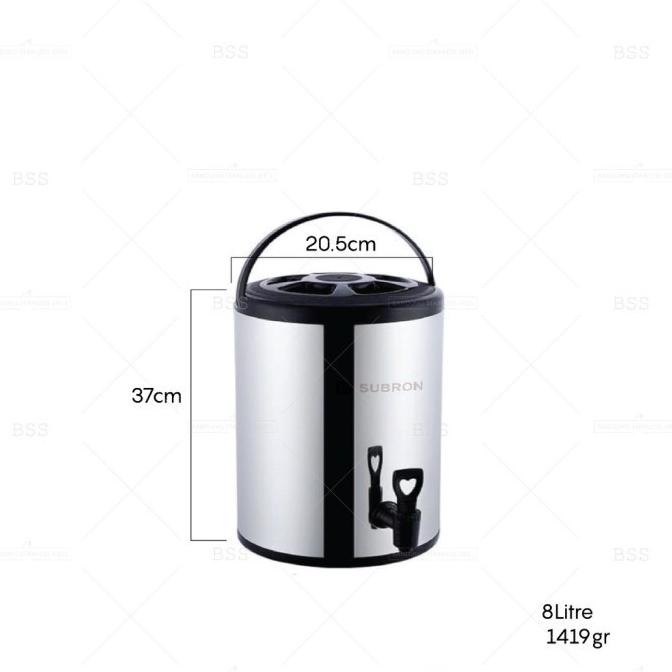 Water tank Jug Dispenser Juice Teh Kopi Stainless steel