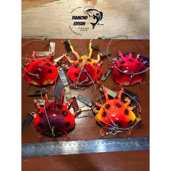 Umpan pancing umpan gurita tradisional handmade