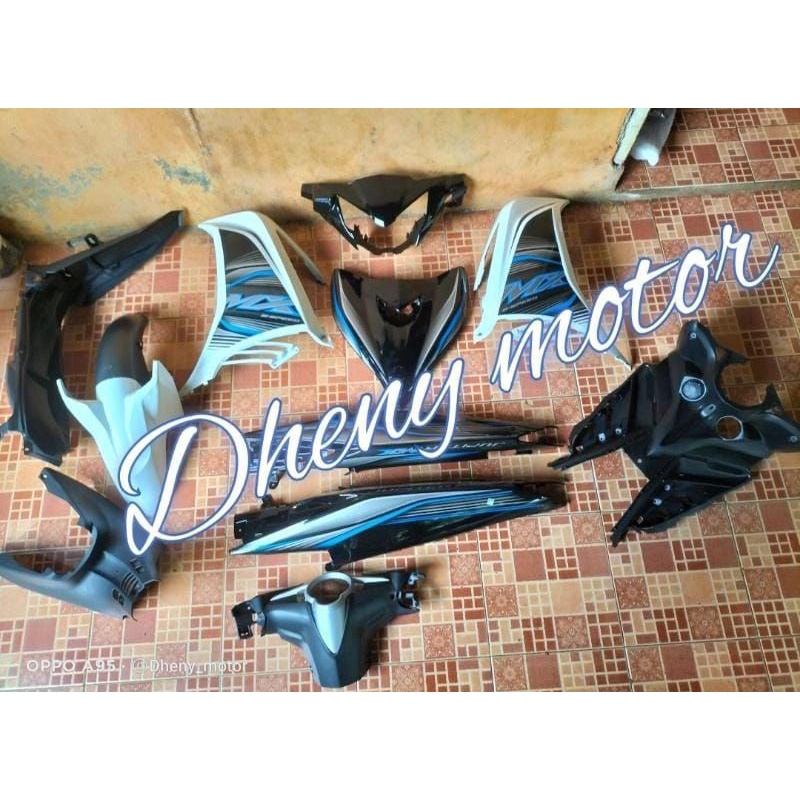 Cover Body Kasar Alus Jupiter Mx New Warna Putih Hitam