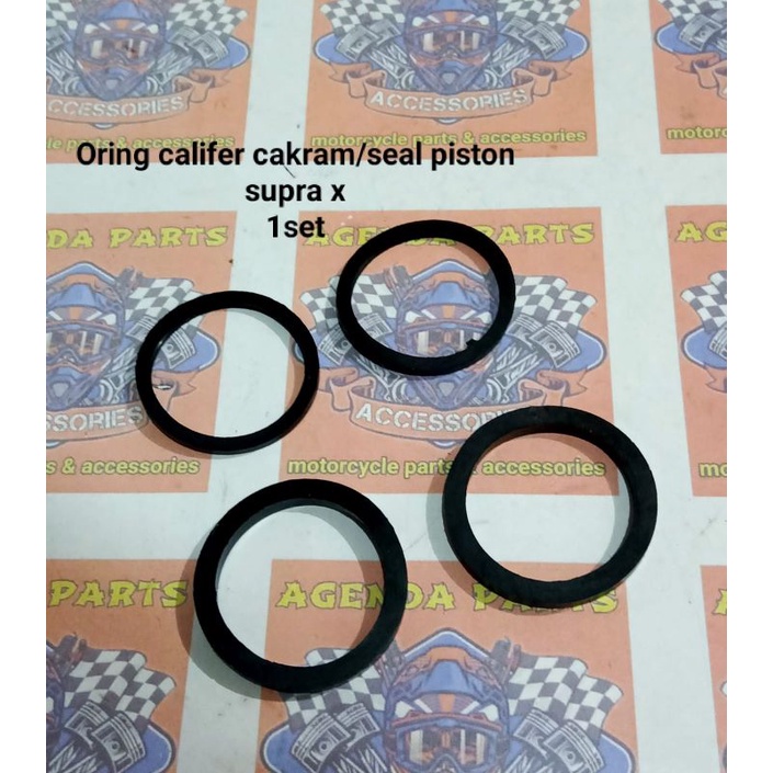 Oring califer cakram/seal piston supra x 1set