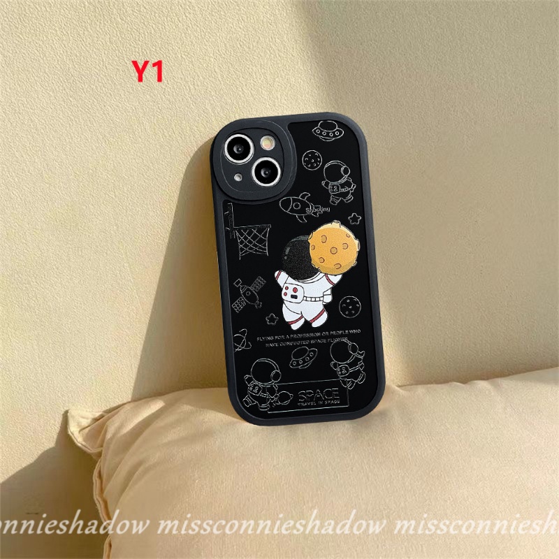 Soft Case Motif Kartun NASA NFC Untuk Redmi 9A 10 10C 9T 9C 10A Note 11Pro + Note 10 8 11T M3 Note 10Pro 9s 10s Mi 12 11T M3 X3