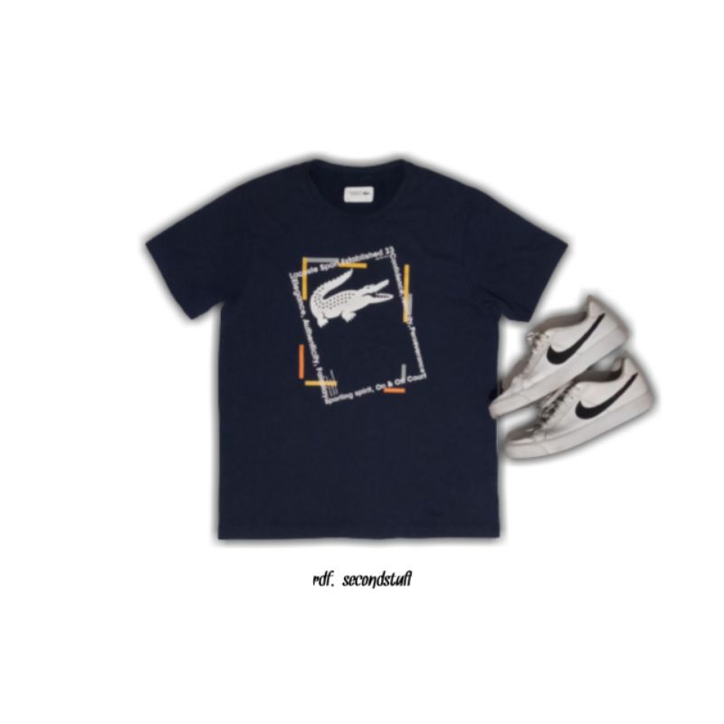 tshirt lacoste sport second