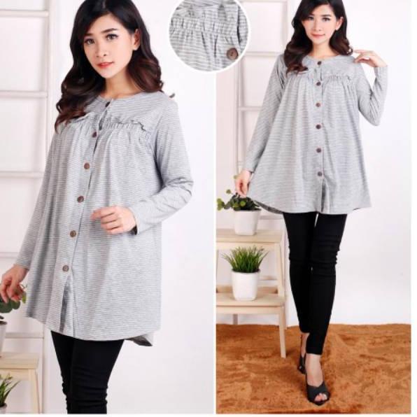 Atasan busui friendly kancing buka (113 salur) ▪ PT.31Oc22ĸ