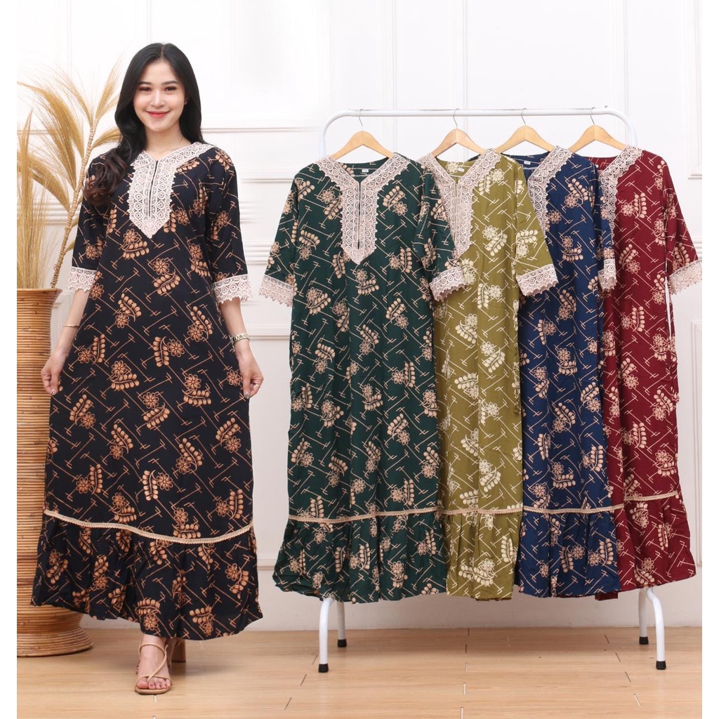 🆕🆙gamis DASTER ARAB SABRINA RENDA MOTIF TERBARU BUSUI RAYON TEBAL TERLARIS Longdres gamis arab zeema