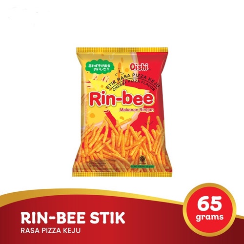 

RIN BEE STIK KERIPIK PIZZA KEJU 60 GR