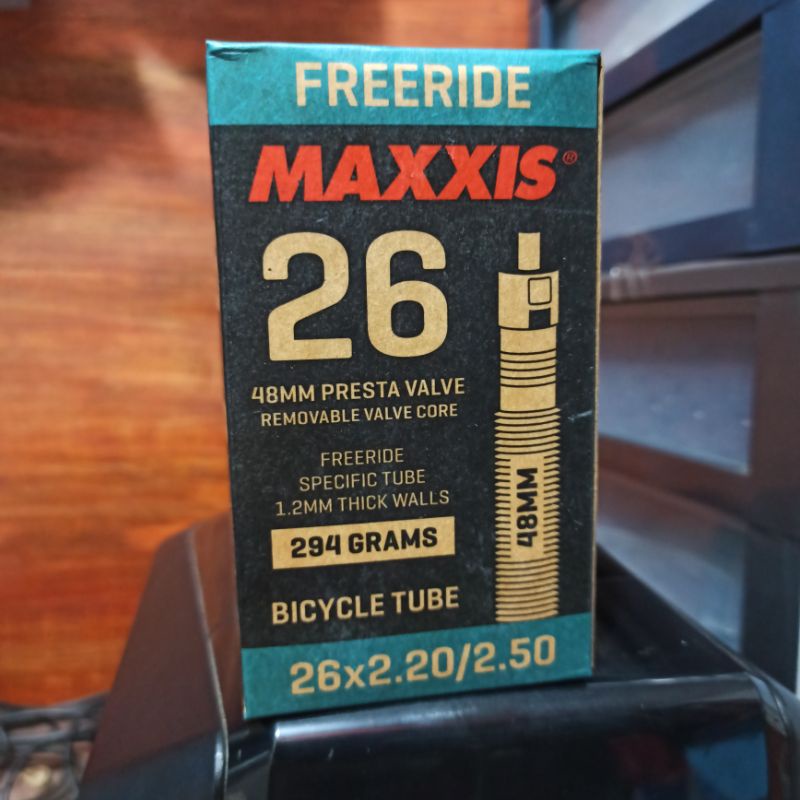 Ban Dalam 26 x 2.20/2.50 Maxxis Freeride FV Presta Valve Pentil Kecil