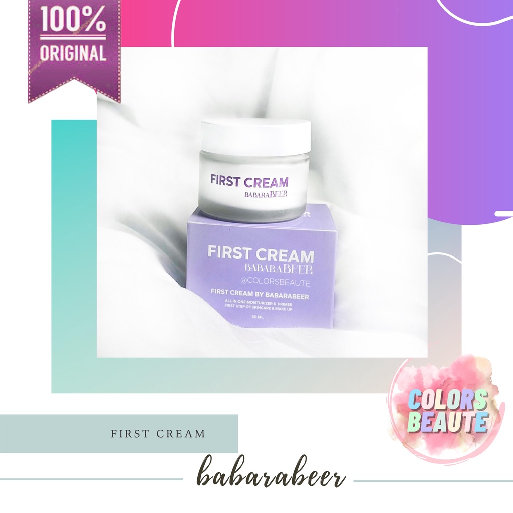 BABARABEER First Cream / Primer / Moisturizer