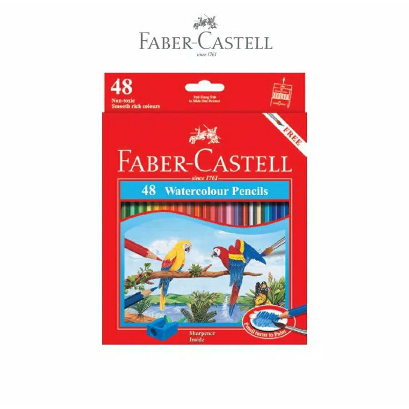 

Faber Castell 48 Watercolour Pencils / Pensil Warna Air 48w Faber-castell