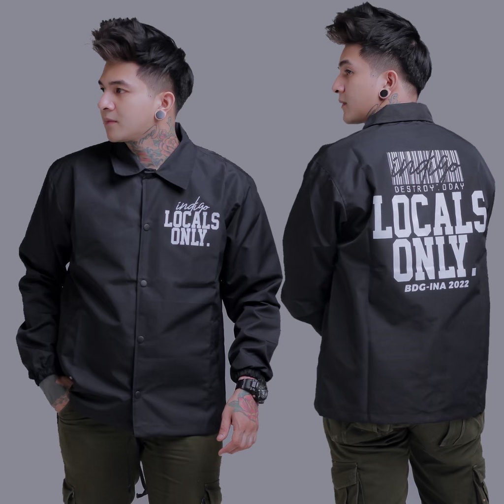 New Coach jaket pria original distro bandung apparel / Jacket coach windbreaker Erigo