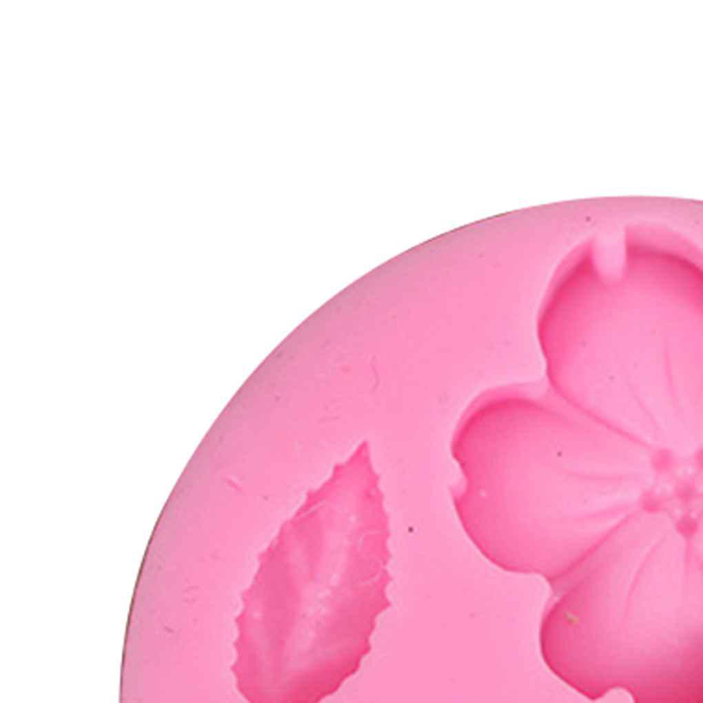 Handmade Soap Mold Peach Blossom Cetakan Kue Roti Mousse Jelly Coklat