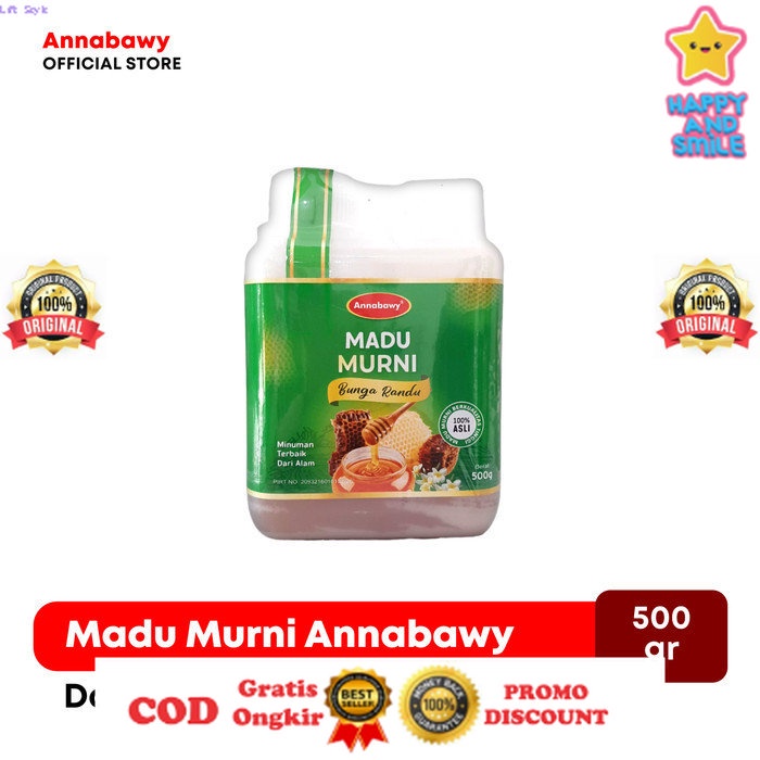 

MADU ASLI ORIGINAL Madu Randu | 100% Madu Murni Annabawy Asli Nektar Bunga Randu - 500gr Life Style