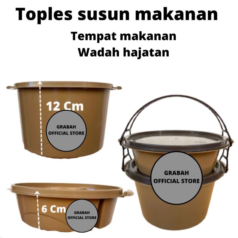 RANTANG MAKANAN SUSUN / RANTANG MAKANAN / BOX MAKANAN SUSUN / Box Serbaguna / RANTANG MAKANAN SUSUN 