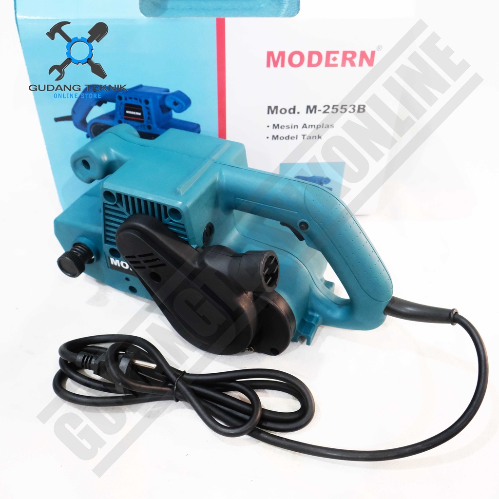 MESIN AMPLAS M2553B MODERN Tank Belt Sander / Mesin Amplas Tank Sabuk M-2553B - Amplas Tank Finishing Sander 2553 MODERN