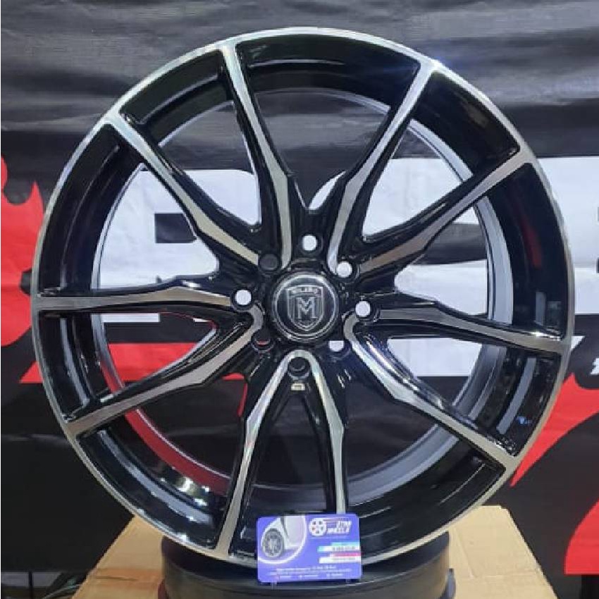 Velg Mobil Milano 3741 R17 x 7.5 Pcd 4x100 .. 4x114.3 Et 40
