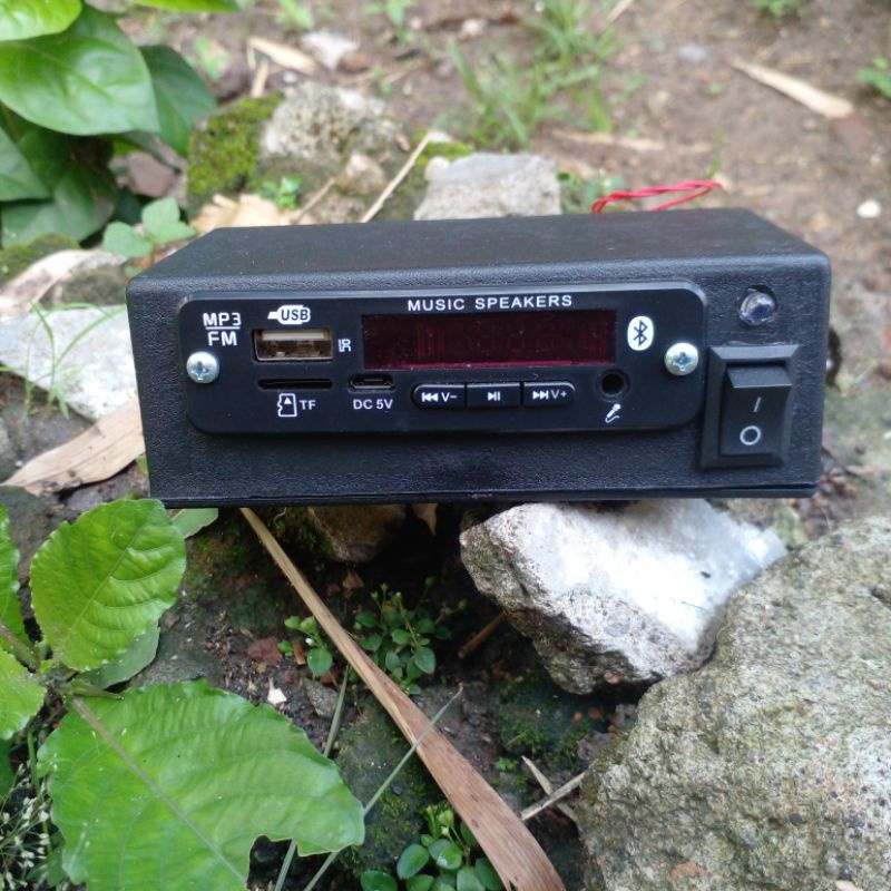 Ampli Mini Bluetooth Bisa untuk Karaokean sudah terdapat echonya ( GRATIS ADAPTOR )