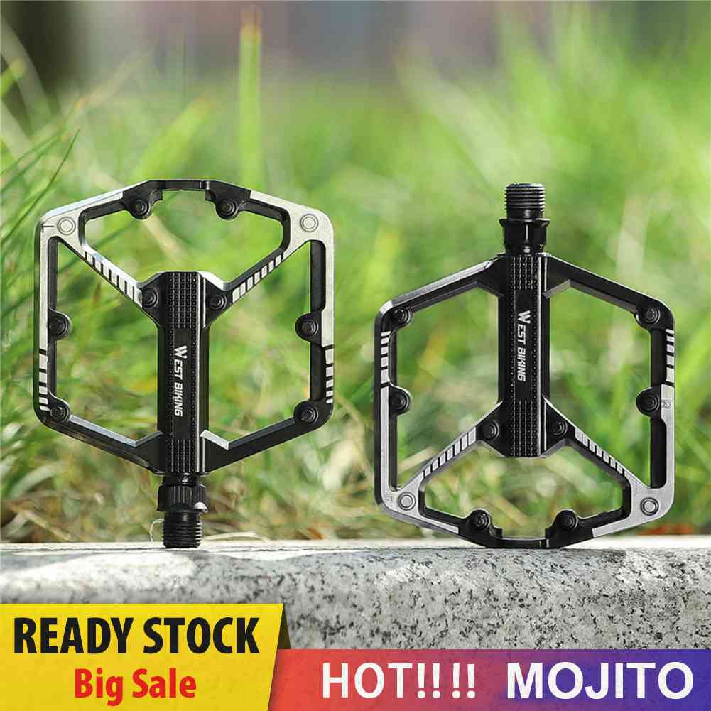 West BIKING Pedal Sepeda MTB Anti Slip Bahan Aluminum Alloy