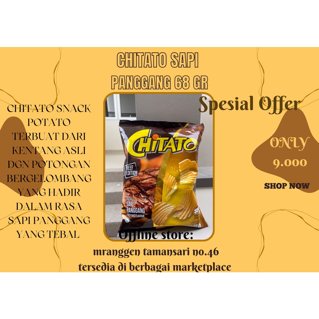 

chitato sapi panggang 68 gr