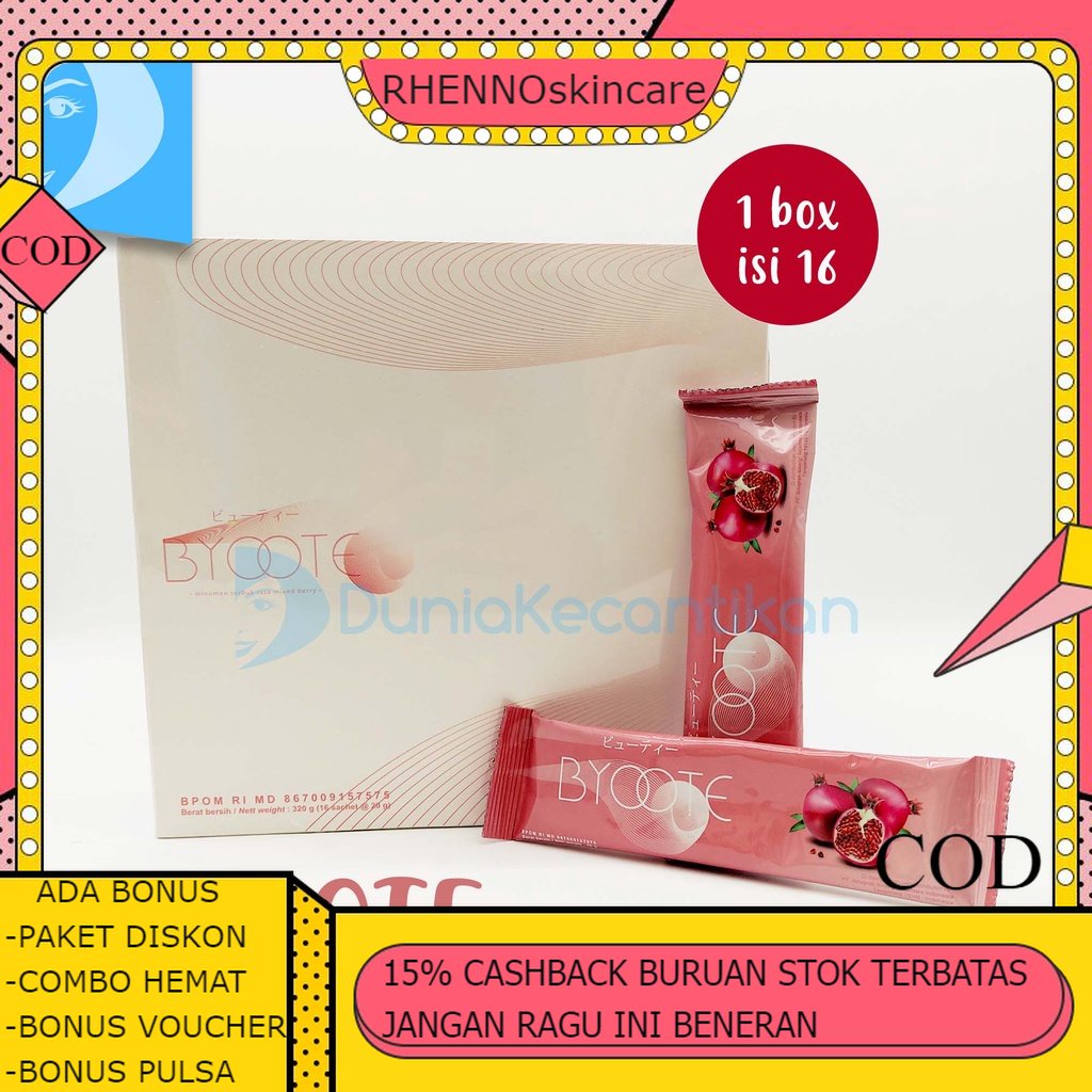 NEW 2022 Byoote Collagen Drink Minuman Pemutih Badan / BYT Collagen Minuman Kolagen Beauty Drink / B