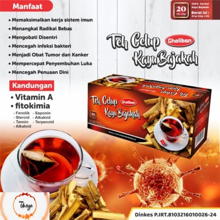 

Teh Celup Kayu Bajakah Gholiban Teh Akar Bajaka