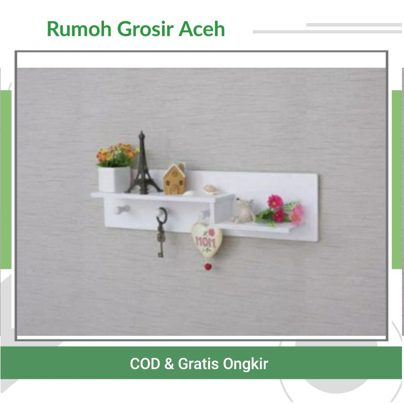 [ACEH] RAK DINDING VINTAGE MINIMALIS